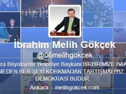 Melih Gökçek Twitter'a geri döndü