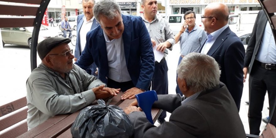 Milletvekili Ağralı, Karapınar’da vatandaşlarla buluştu
