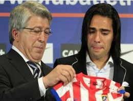 Falcao gözyaşlarıyla veda etti