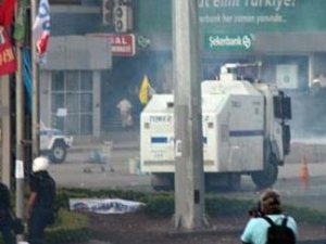 Ankara'da polis müdahalesi