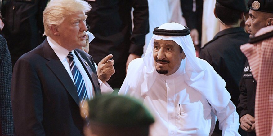 Trump'tan Suudi Kralı Selman'a: Biz olmasak 2 hafta bile dayanamazsın