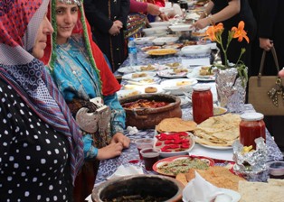Yöresel lezzetler yarıştı