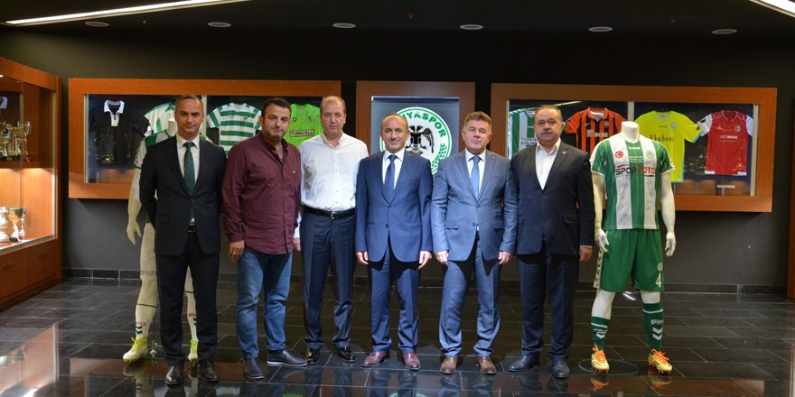Gülbudak ve Cengiz Konyaspor’u ziyaret etti
