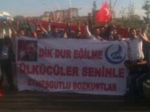 Ülkücülerden Başbakan Erdoğan'a destek!