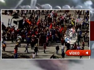 İş başındaki provokatörler, böyle görüntülendi!