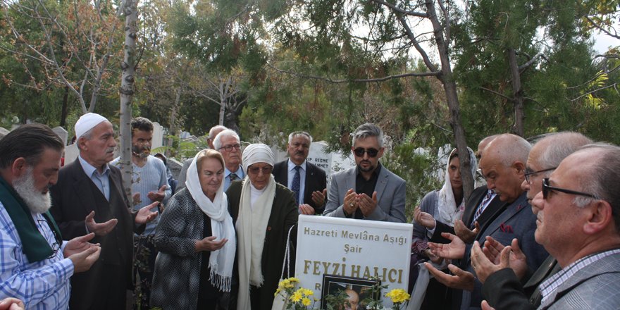 Şair Feyzi Halıcı rahmetle anıldı