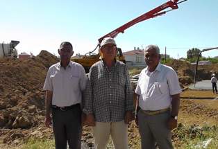 Kulu'da Yeşil Cami'nin temeli atıldı