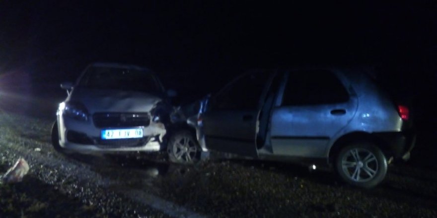 Hüyük ve Beyşehir’de iki farklı kaza: 4 yaralı