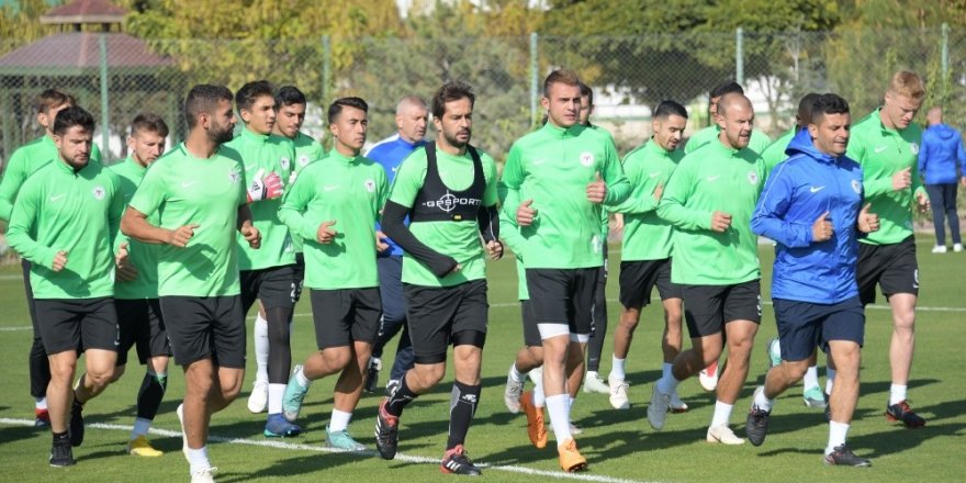Atiker Konyaspor Çaykur Rizespor hazırlıklarını sürdürüyor