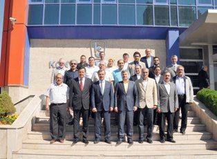 Akyürek'ten, Kütükcü'ye hayırlı olsun ziyareti
