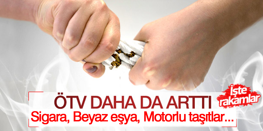 2019 ÖTV zamları