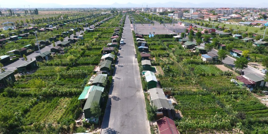 Karatay hobi bahçelerinde kura heyecanı yaşandı