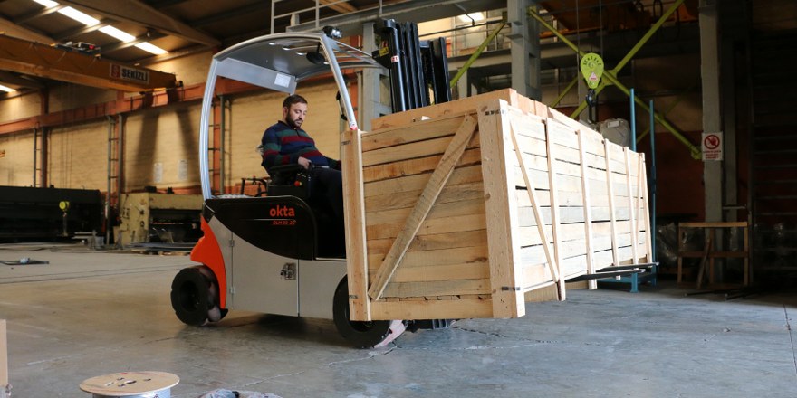 Konya'da üretilen forklift için 49 ülkeden bayilik talebi geldi