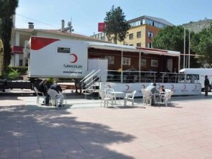 Kızılay'ın Kan Bağış Tırı Seydişehir'de