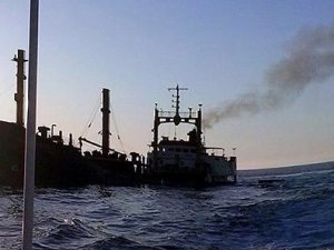 Akdeniz'de Türk bayraklı gemi battı