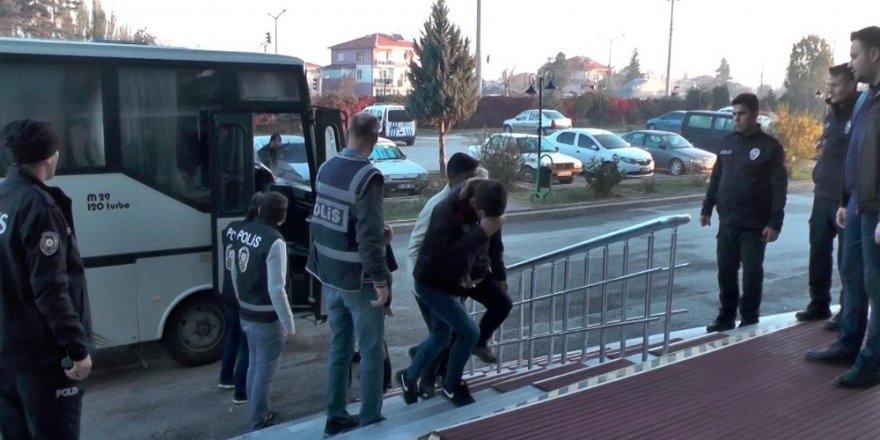 Konya’daki uyuşturucu operasyonuna 11 tutuklama