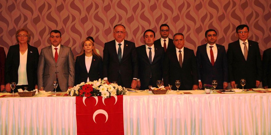 MHP ilçe başkanları istişare toplantısı yapıldı