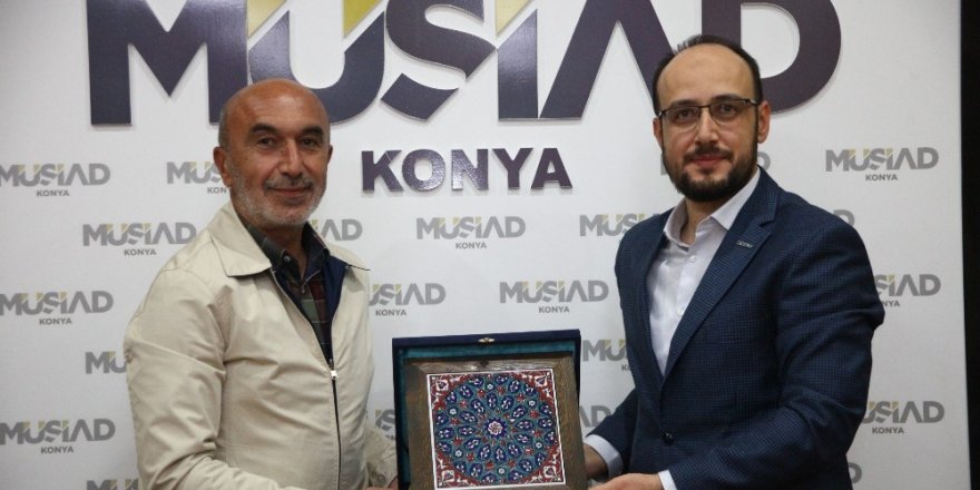 MÜSİAD Konya Şubesinde Hasan Angı konuk oldu