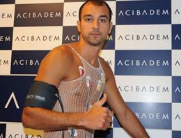 Şamil Çinaz kontrolden geçti