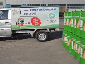Meram'dan "Bayat Ekmek Toplama" kampanyası