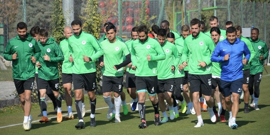 Atiker Konyaspor’da MKE Ankaragücü maçı hazırlığı sürüyor