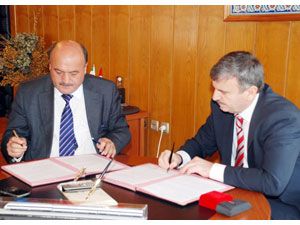TCDD ile 18 kilometrelik ek hattın protokolü imzalandı