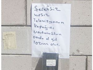 İş yeri sahibinden hırsıza önemli not