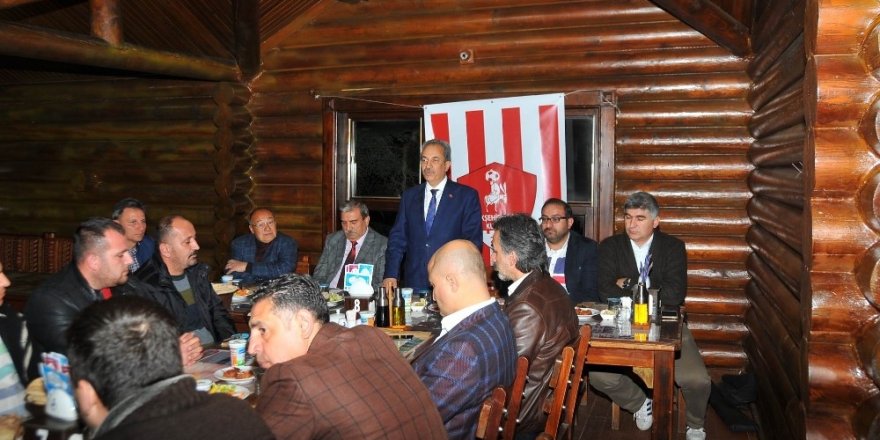 Başkan Akkaya’dan Akşehirspor için ahde vefa yemeği