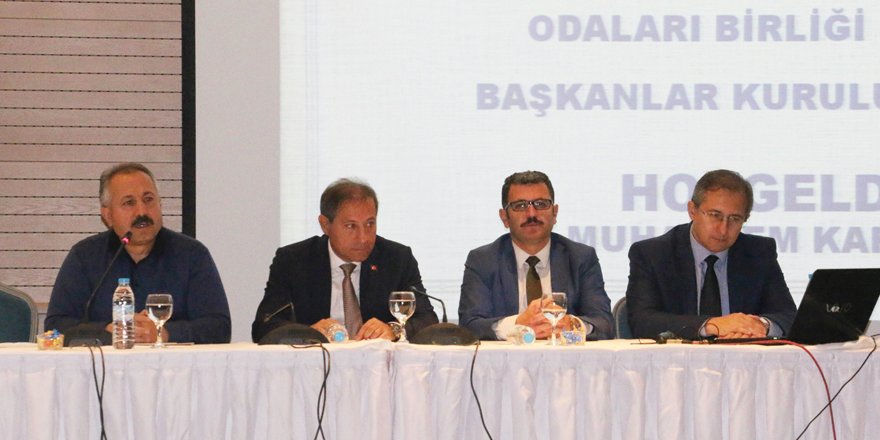 KONESOB Başkanlar Kurulu Antalya’da toplandı