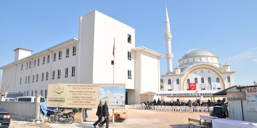 Hacı Ahmet Karataş Camii hizmete girdi