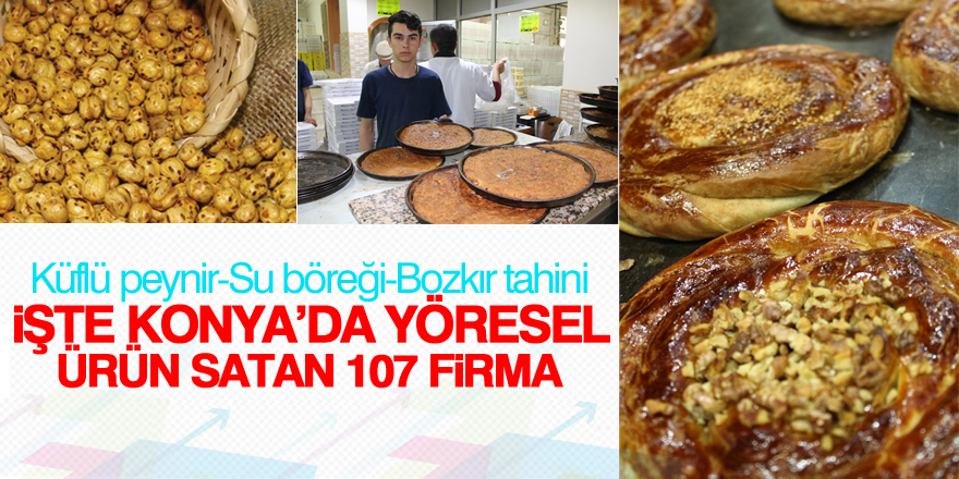 Yöresel ürün satışı yapan firmalar belirlendi