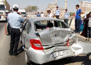 Aksaray'da zincirleme kaza: 1 yaralı