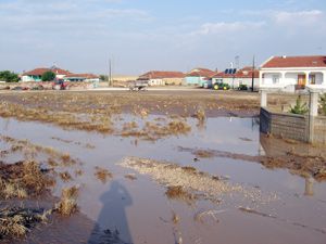Dedeler Kasabası’nda sel baskını oldu