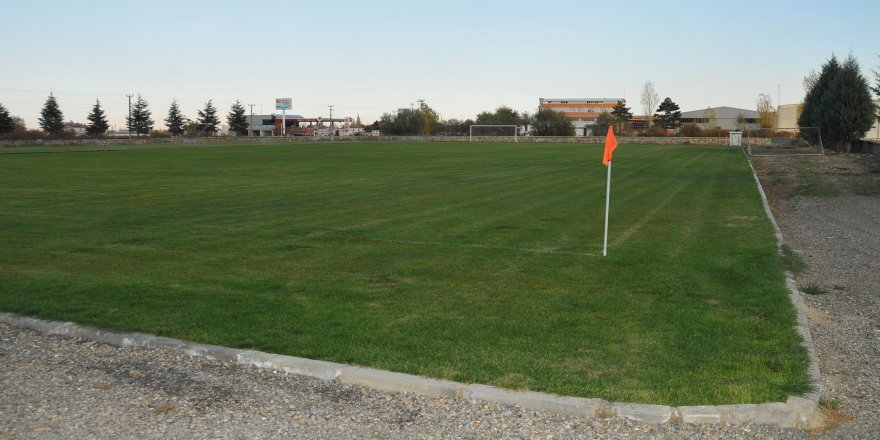 Akşehir’e ikinci doğal çim saha