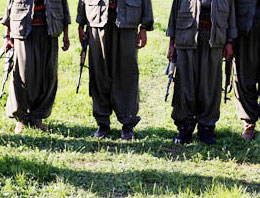 PKK'lılar değil telsizleri çekilmiş!