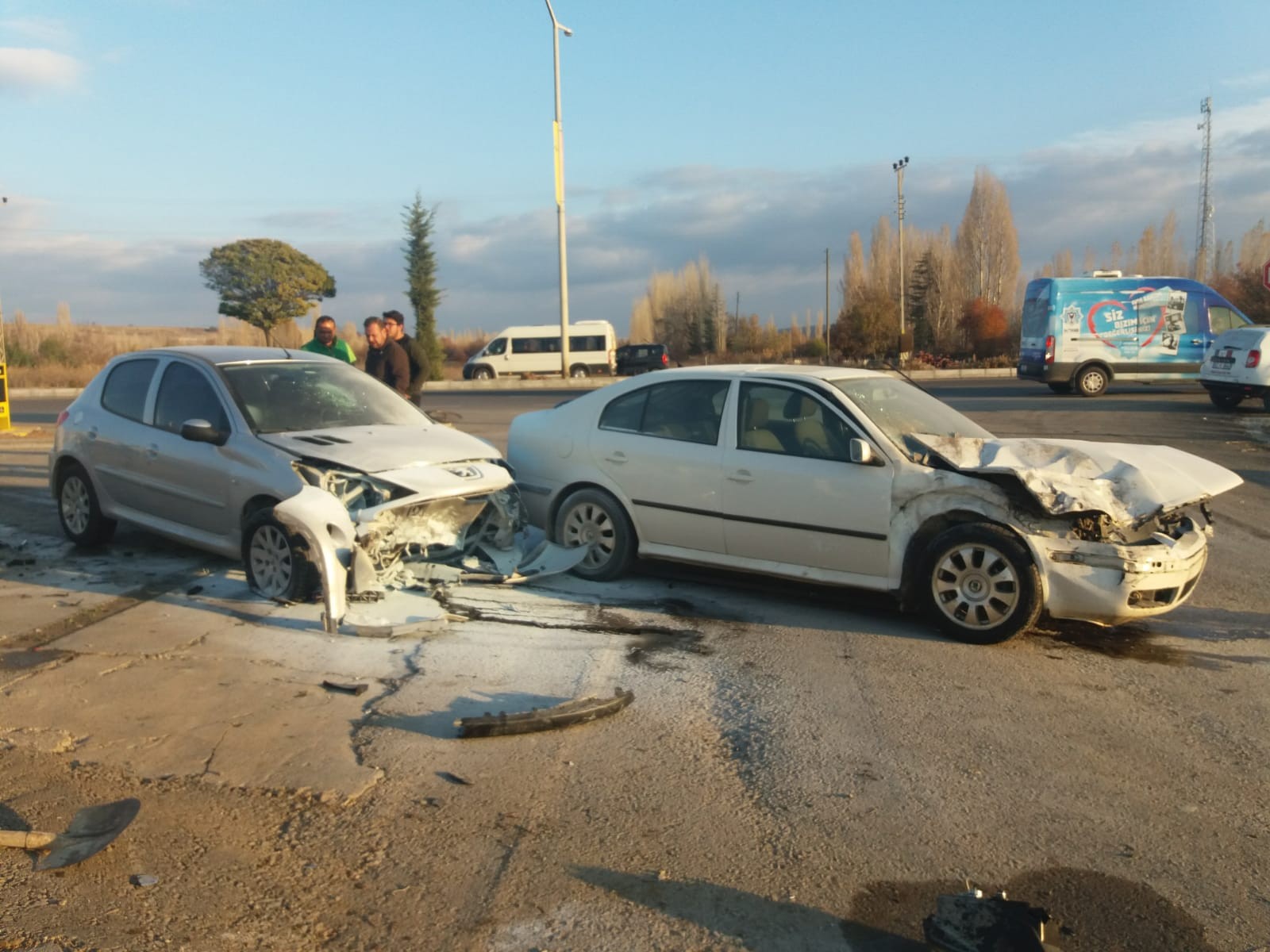 Beyşehir'de kaza: 2 yaralı