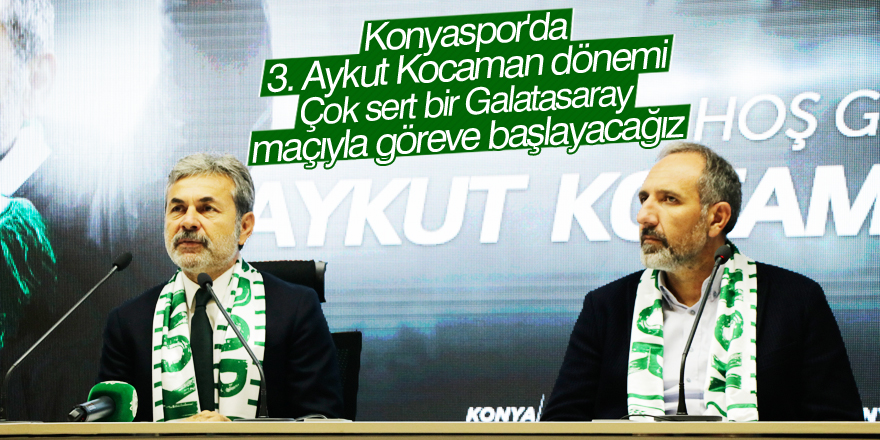 Konyaspor'da 3. Aykut Kocaman dönemi