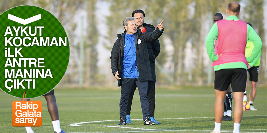 Aykut Kocaman ilk antrenmanına çıktı