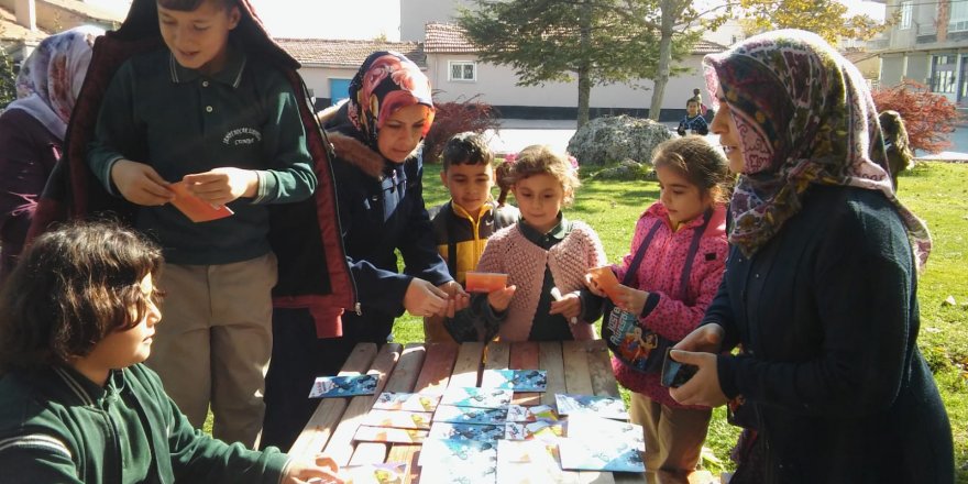 Çocuklara ‘iz bırak’mak için kampanya düzenlediler