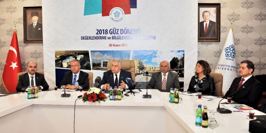 NEÜ 2018 Güz Dönemi değerlendirme ve bilgilendirme toplantısı gerçekleştirildi