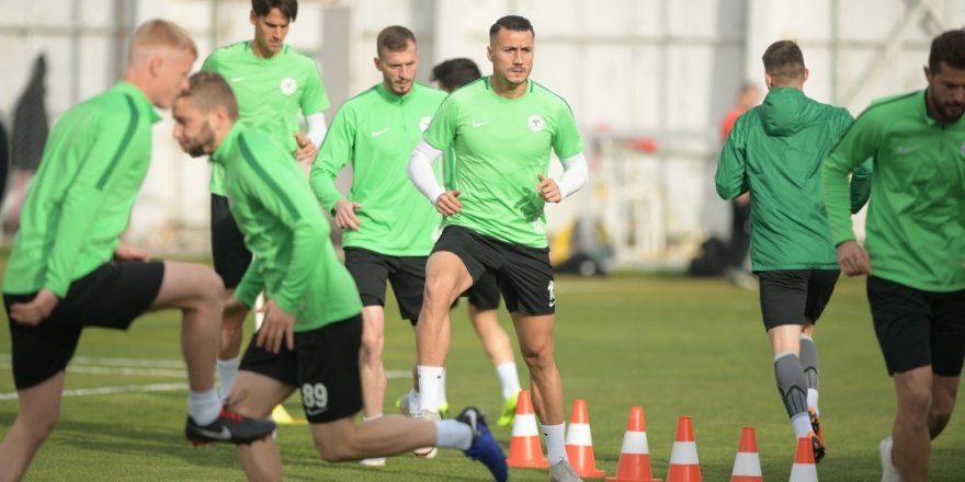 Atiker Konyaspor’da Galatasaray hazırlıkları sürüyor
