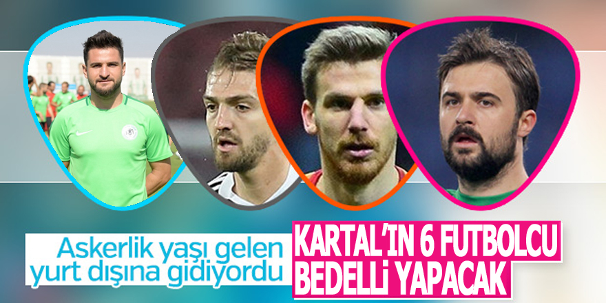 Kartal’ın 6 oyuncusu bedelliden faydalanacak