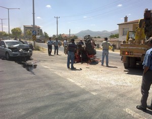 Karaman'da kaza: 1 ölü, 4 yaralı
