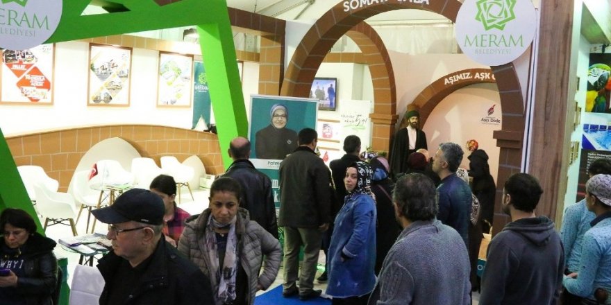 İstanbul Konya Günlerinde Meram standına yoğun ilgi