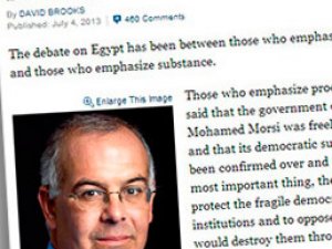 NYT Yazarı: Mısır'daki Darbe Meşrudur