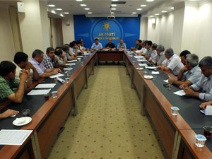 Ak Parti İlçe Başkanları toplantısı yapıldı