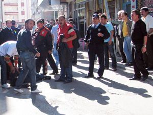 Aksaray'da silahlıkavga: 2 yaralı