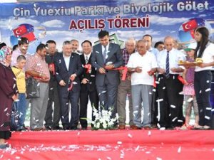 Japon Parkından Sonra Çin Parkı da Oldu