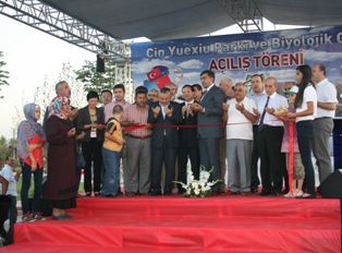 İlk biyolojik gölet açıldı