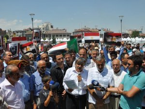 Mısır'daki olaylar protesto edildi